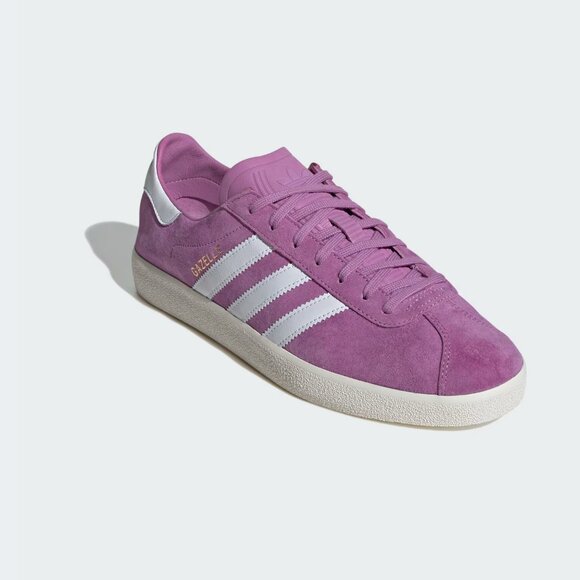 Adidas GAZELLE DECON SHOES Purple / Cloud White / Gold Metallic - Mens 10.5 NEW! - Picture 9 of 9